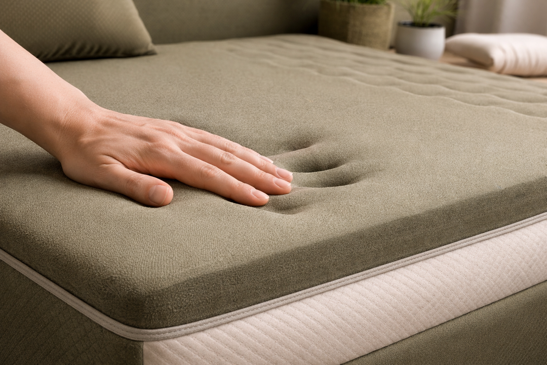 Matelas mémoire de forme Recabedding — Confort enveloppant & innovation française