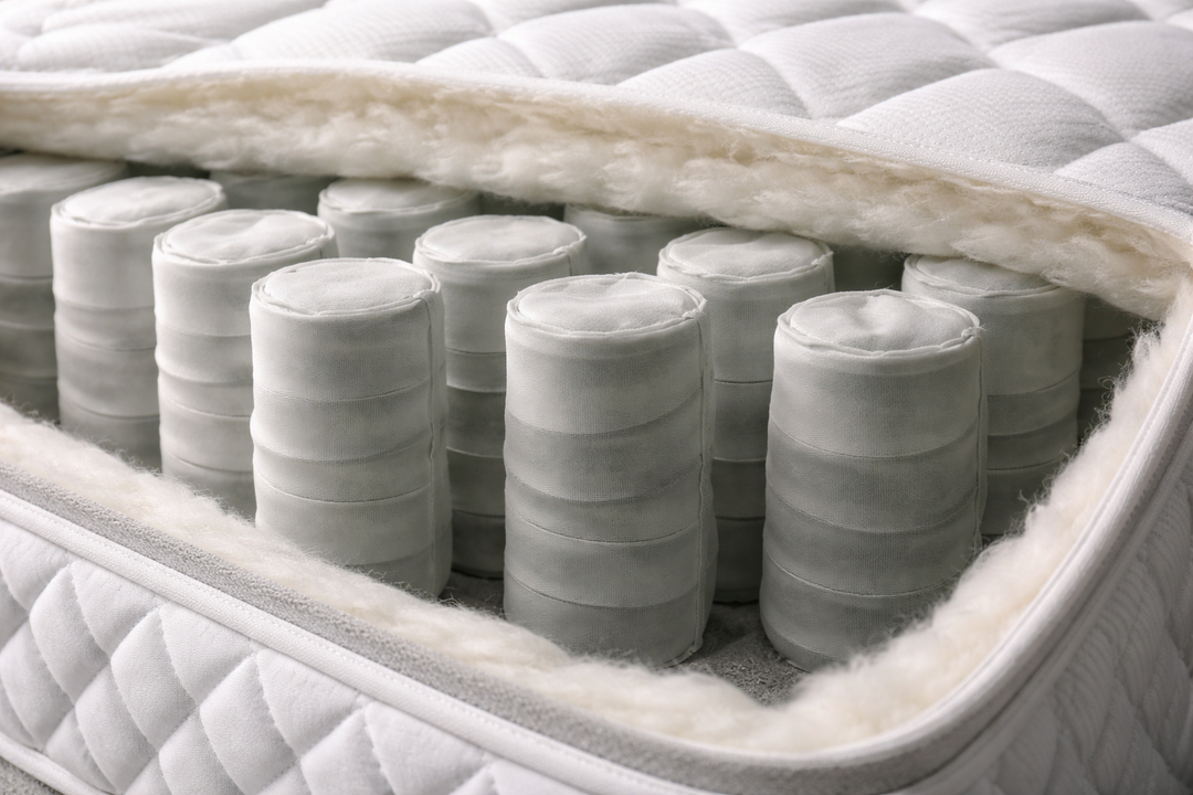 Matelas ressorts ensachés