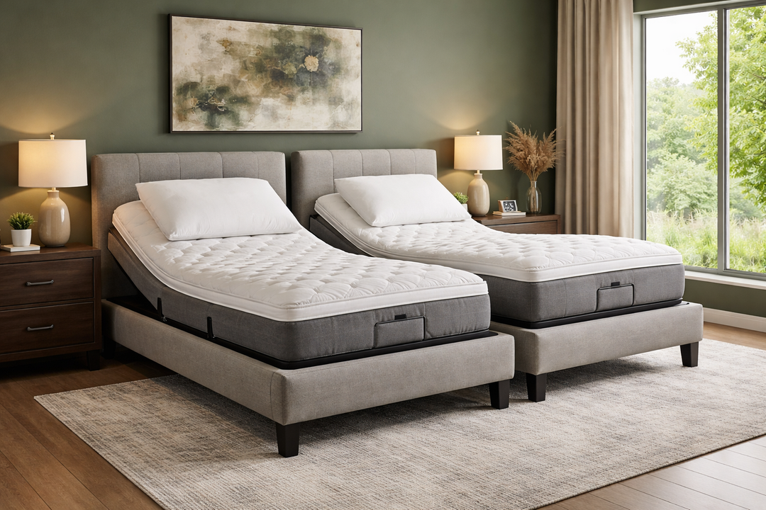 Sommier électrique et matelas