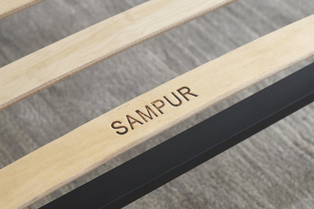 FlexiSpace - Sommier extensible à lattes flexibles réglables en largeur