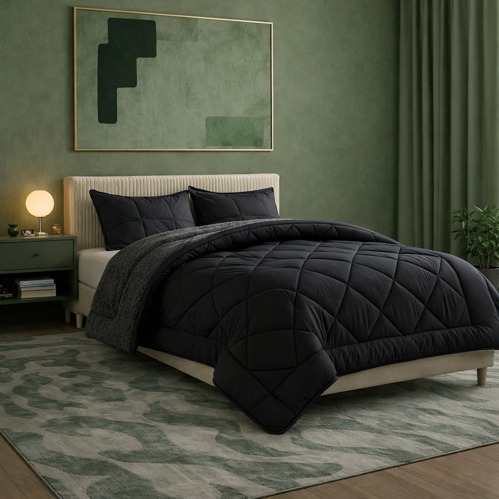 Aura - Couette chaude reversible été/hiver 250 g/m²