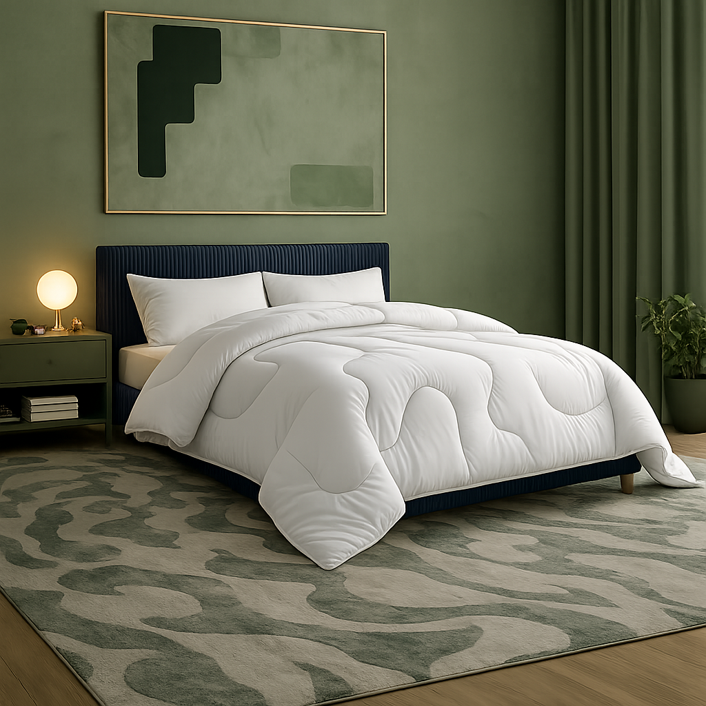 Nordik - Couette hiver très chaude microfibre ultra douce 600g/m²