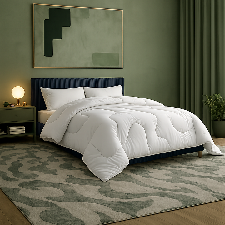 Nordik - Couette hiver très chaude microfibre ultra douce 600g/m²