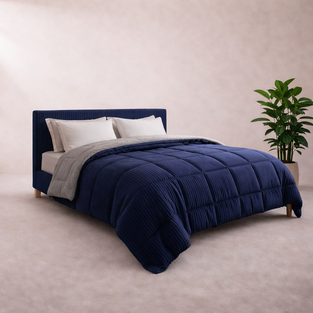 Signature - Couette réversible haut de gamme thermorégulatrice 400 g/m²