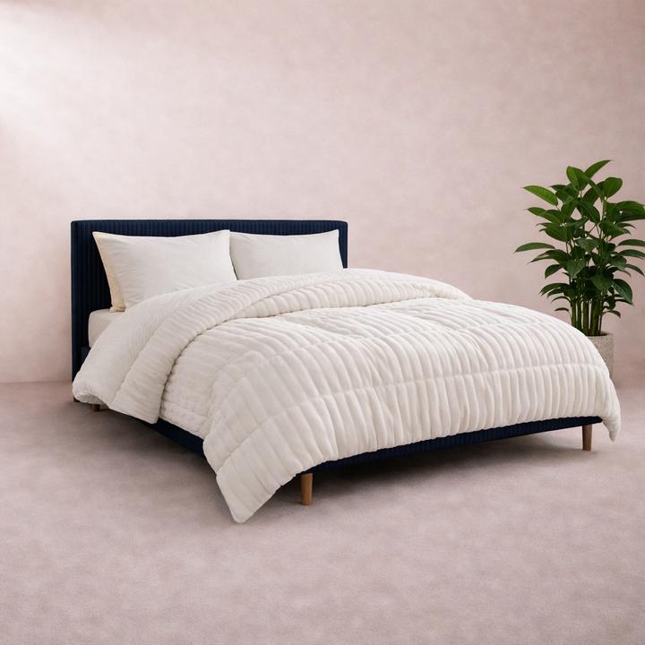 Signature - Couette réversible haut de gamme thermorégulatrice 400 g/m²