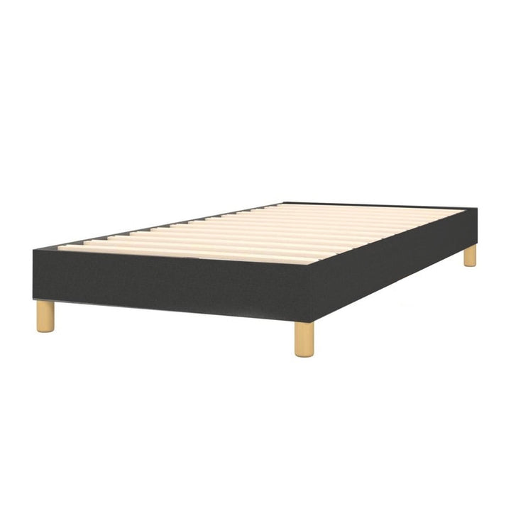 Cosy - Lit tissu sans tête de lit cadre de lit bois