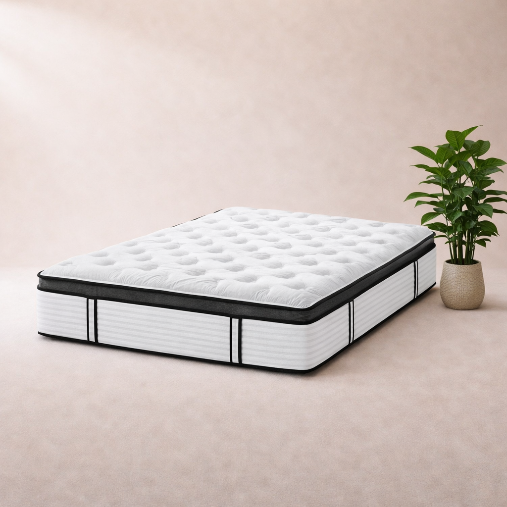 Eden - Matelas latex et ressorts ensachés ergonomique