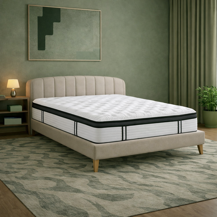 Eden - Matelas latex et ressorts ensachés ergonomique