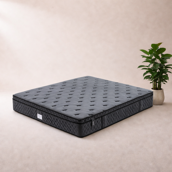 Optima BIO - Matelas mémoire de forme, latex et ressorts ensachés orthopédique