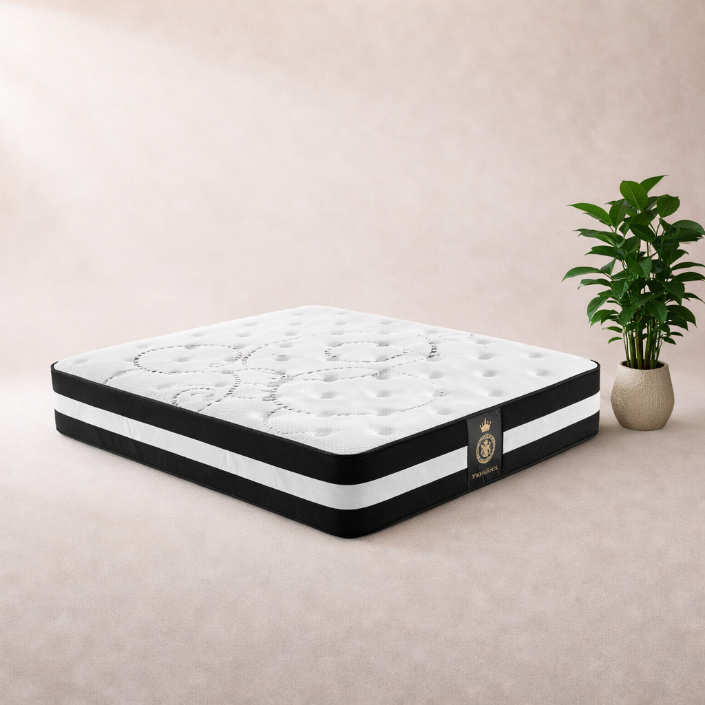 Fortis - Matelas mémoire de forme et ressorts ensachés antidouleur articulaire