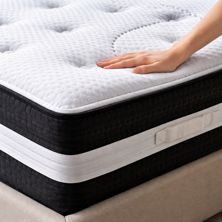 Fortis - Matelas mémoire de forme et ressorts ensachés antidouleur articulaire