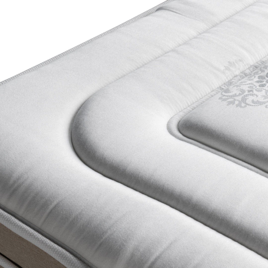 Regalis - Matelas mémoire de forme et ressorts ensachés surmatelas intégré 33 cm