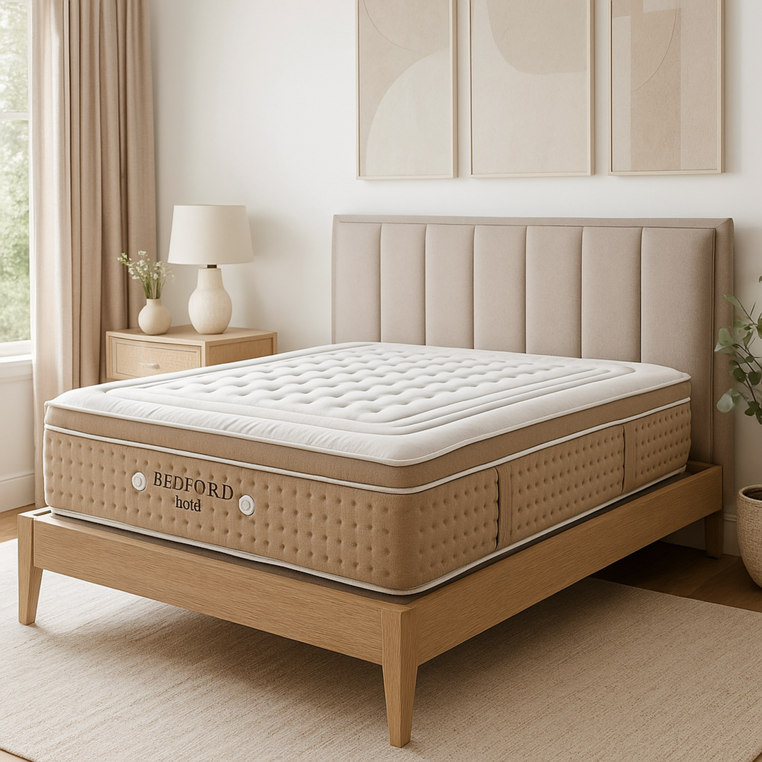 Regalis - Matelas mémoire de forme et ressorts ensachés surmatelas intégré 33 cm