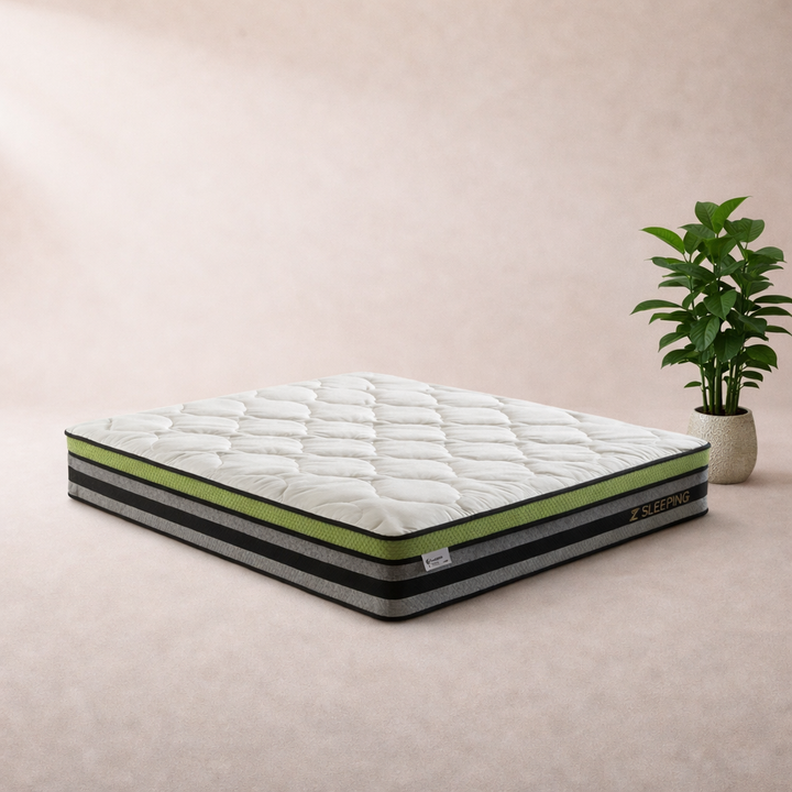 Dualis - Matelas mémoire de forme et ressorts ensachés côté ferme et côté souple