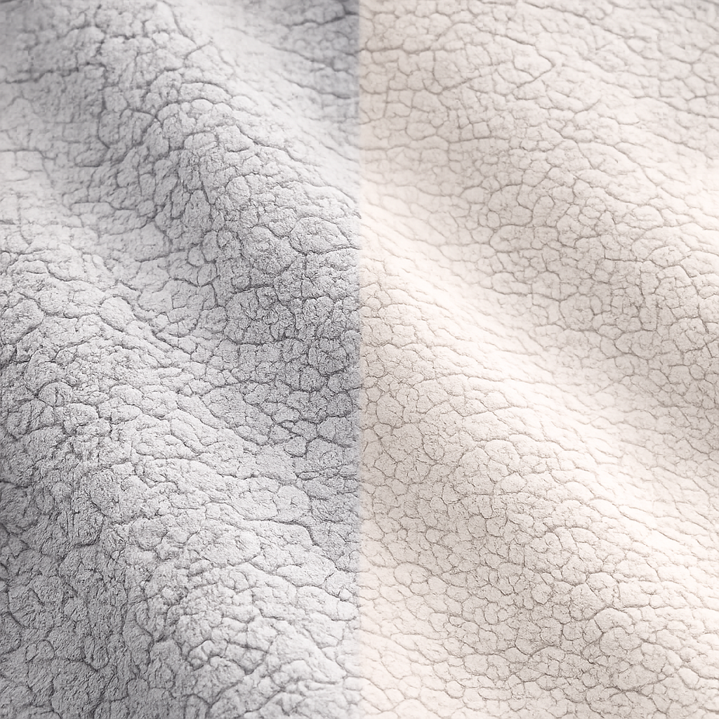 Aneto - Lit coffre tissu chenille, tête de lit, grand espace de stockage