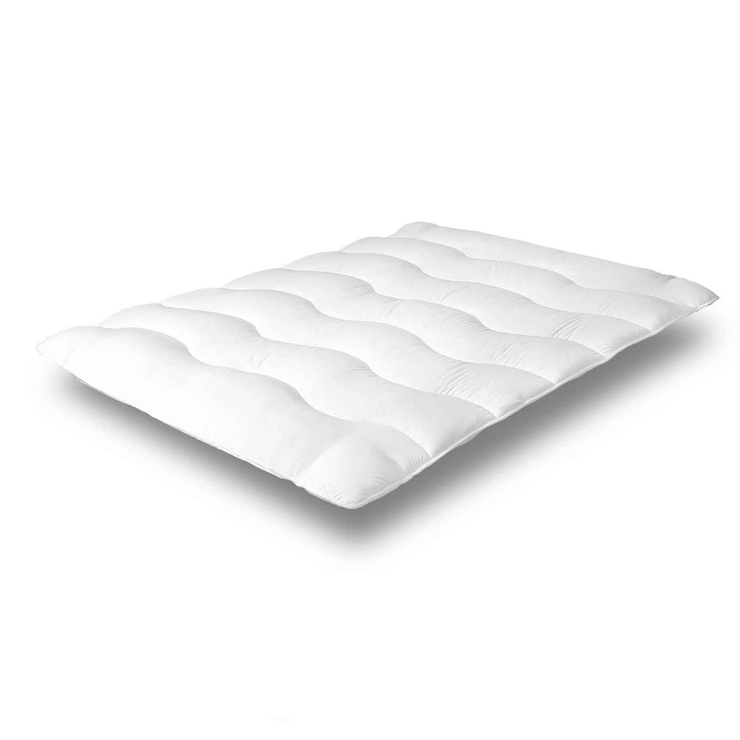 Vague - Surmatelas microfibre et protège matelas sommeil réparateur 4 cm