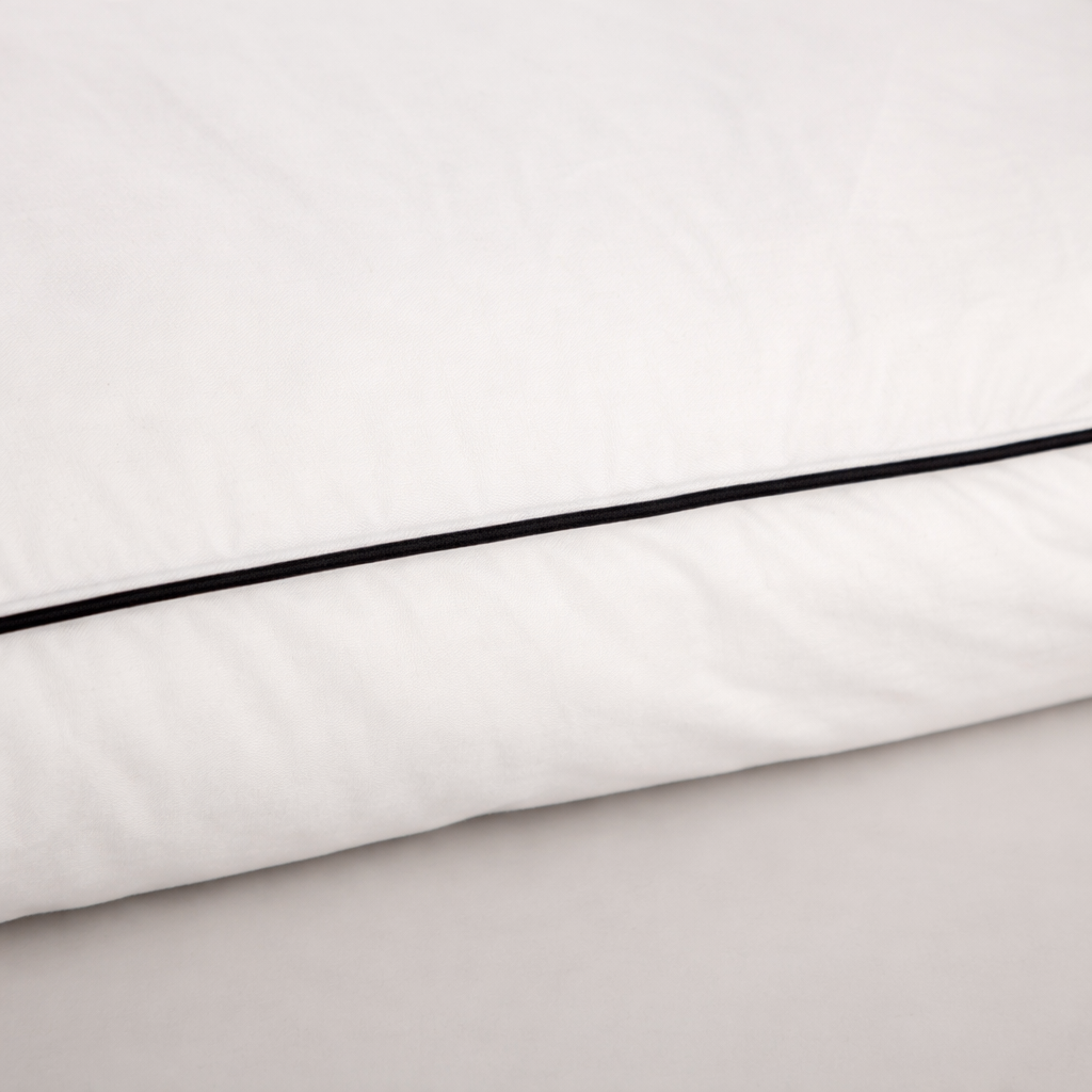 Hypnos - Oreiller plumes de canard avec soutien cervical optimal