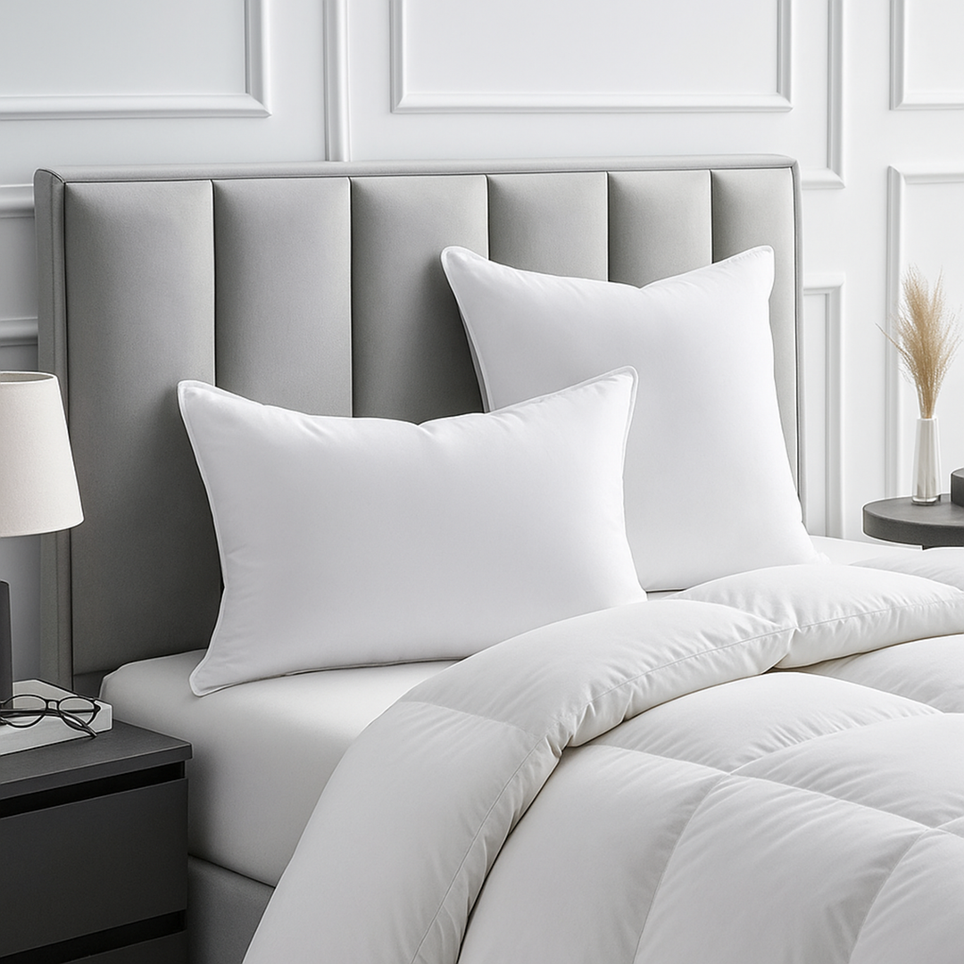 Nova - Oreiller microfibre ergonomique moelleux et respirant