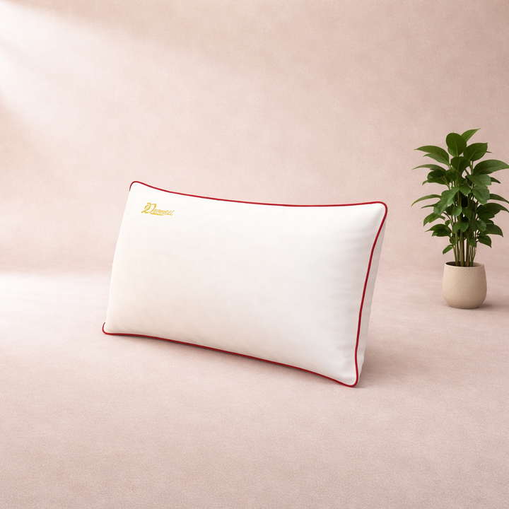 Ergonomique - Oreiller 100% Plumes de Canard au confort Naturel