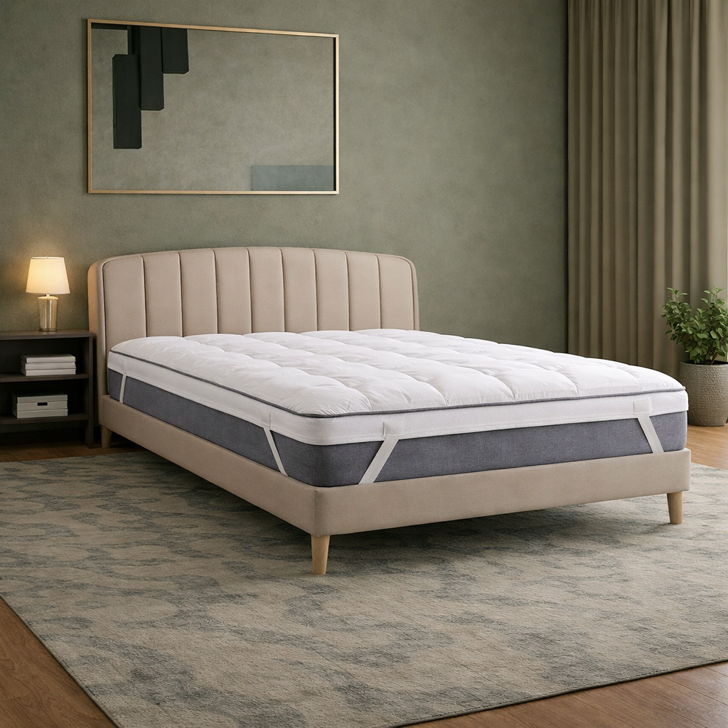 Plumes XXL - Surmatelas 100% plumes de canard ergonomique