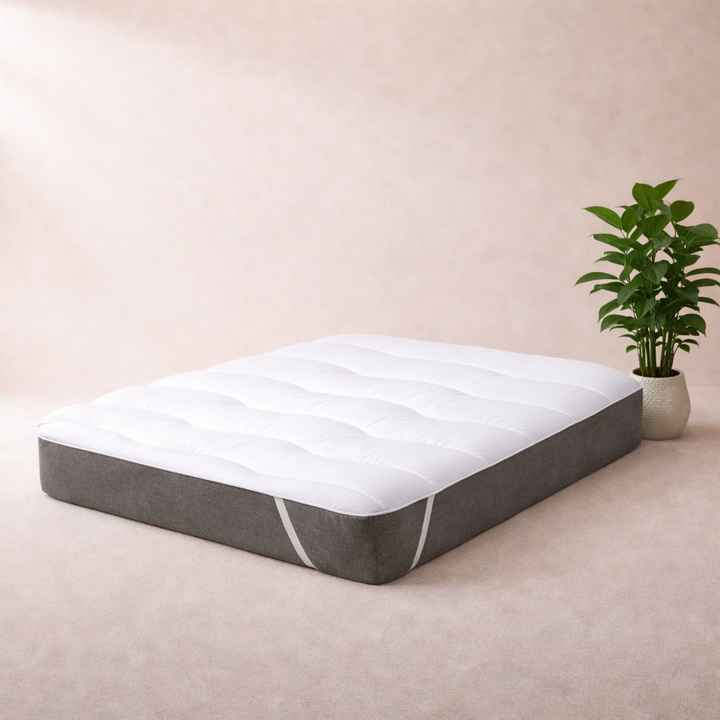 Vague - Surmatelas microfibre et protège matelas sommeil réparateur