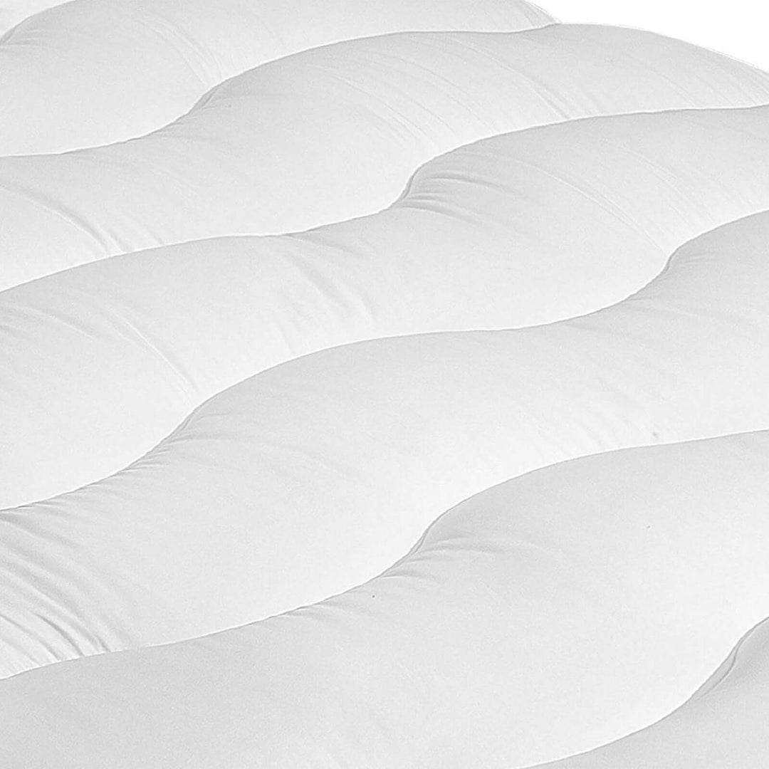 Vague - Surmatelas microfibre et protège matelas sommeil réparateur 4 cm