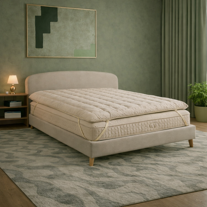 Boreal Bio - Surmatelas laine vierge mérinos bio thermorégulant