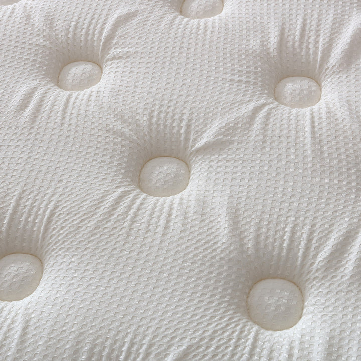 Natural Luxe - Surmatelas latex, mémoire de forme et bambou avec zones de confort