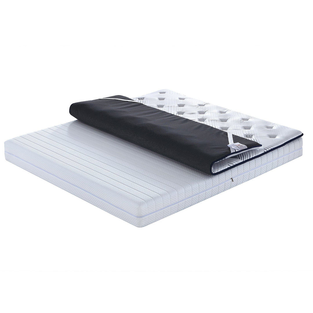 FreshSense - Surmatelas mémoire de forme et tissu rafraîchissant