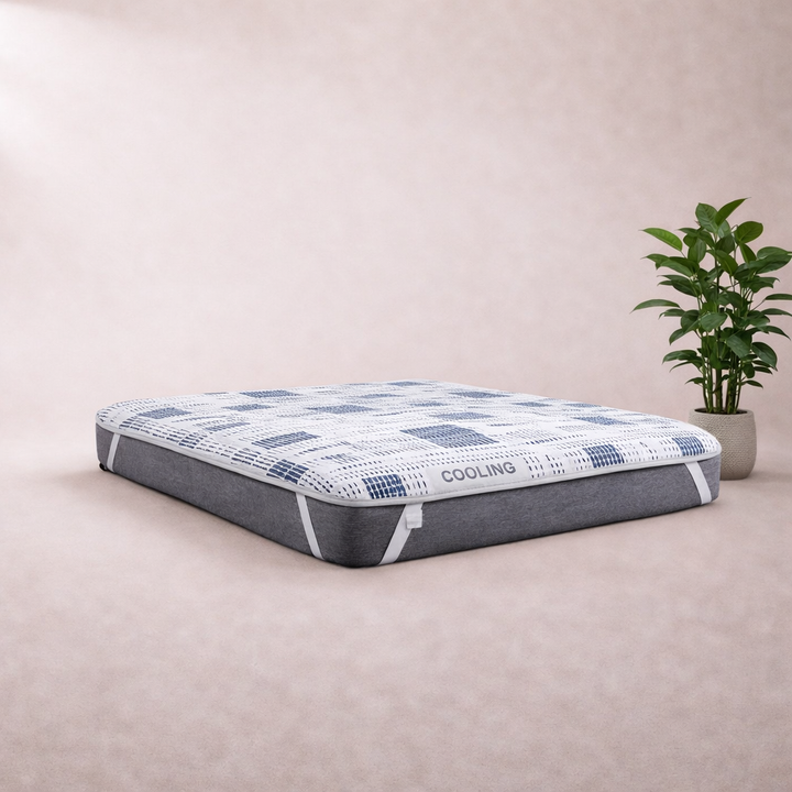 FreshSense - Surmatelas mémoire de forme et tissu rafraîchissant