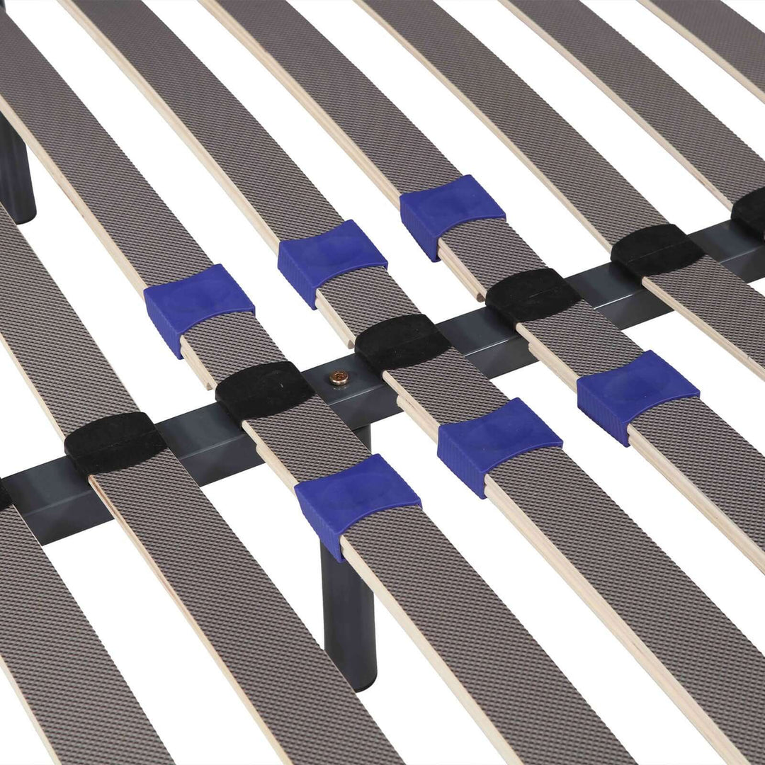 Ergo - Sommier à lattes réglables avec cadre métallique fermeté ajustable