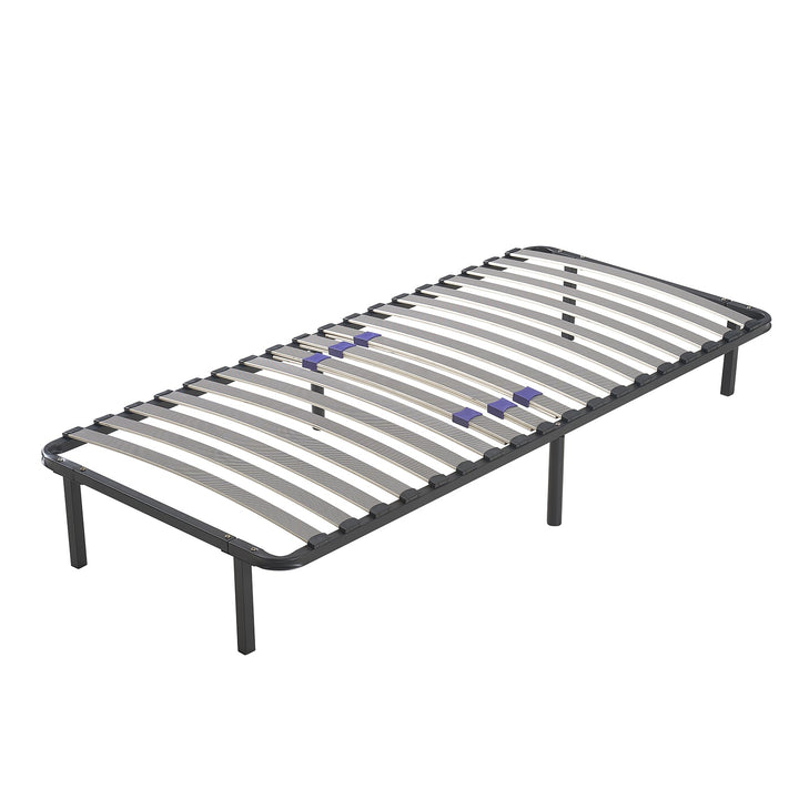 Ergo - Sommier à lattes réglables avec cadre métallique fermeté ajustable