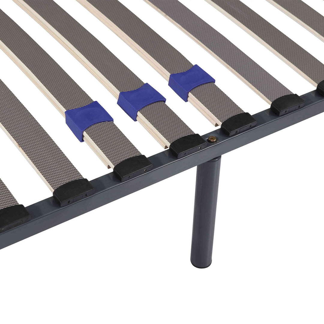 Ergo - Sommier à lattes réglables avec cadre métallique fermeté ajustable