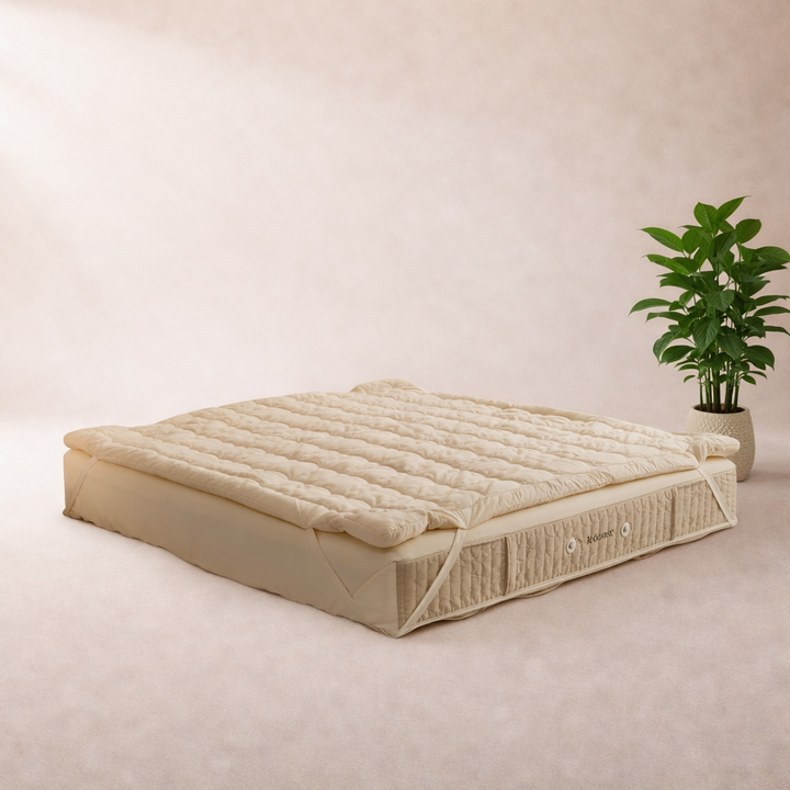 Boreal Bio - Surmatelas laine vierge mérinos bio thermorégulant