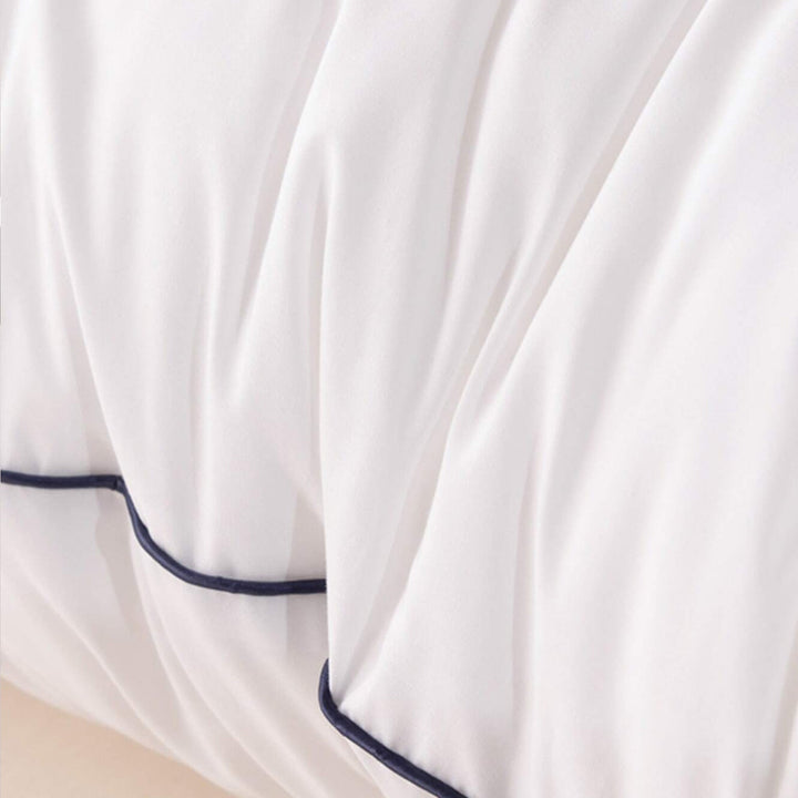 Hypnos - Traversin duvet et plumes de canard ergonomique tissu coton