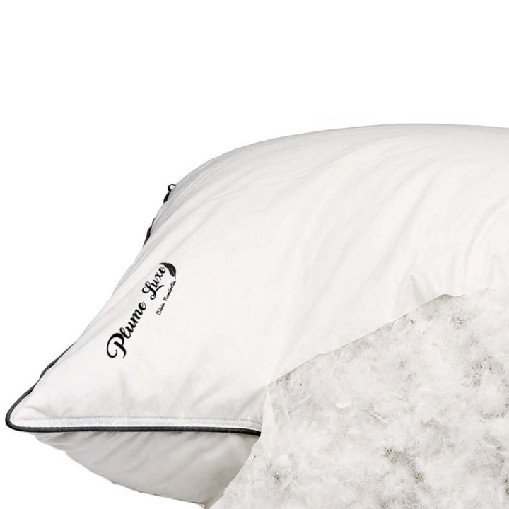 Hypnos - Traversin duvet et plumes de canard ergonomique tissu coton