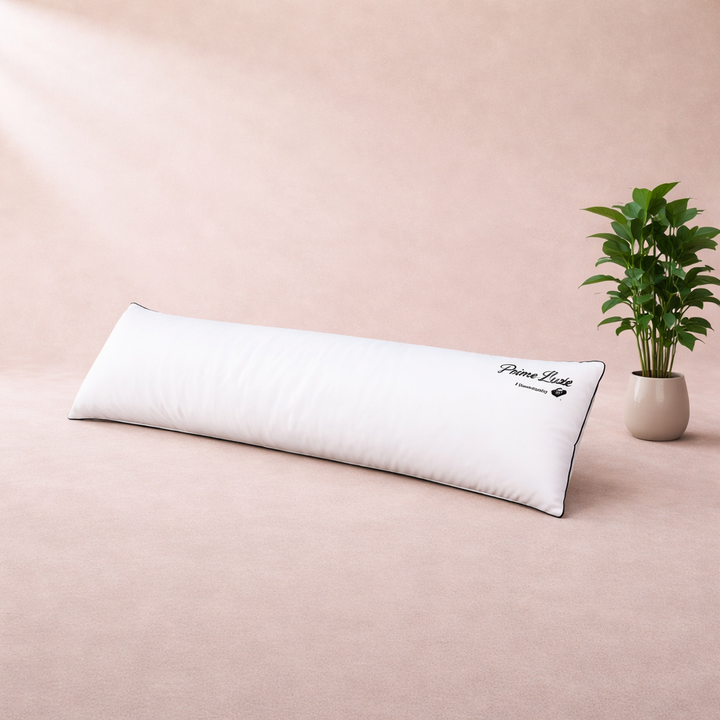 Hypnos - Traversin duvet et plumes de canard ergonomique tissu coton