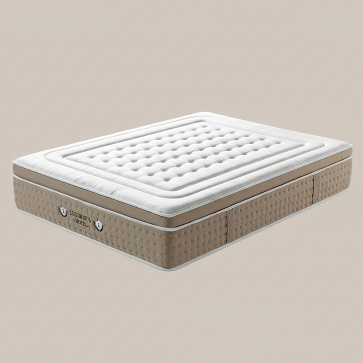 Regalis - Matelas mémoire de forme et ressorts ensachés surmatelas intégré 33 cm