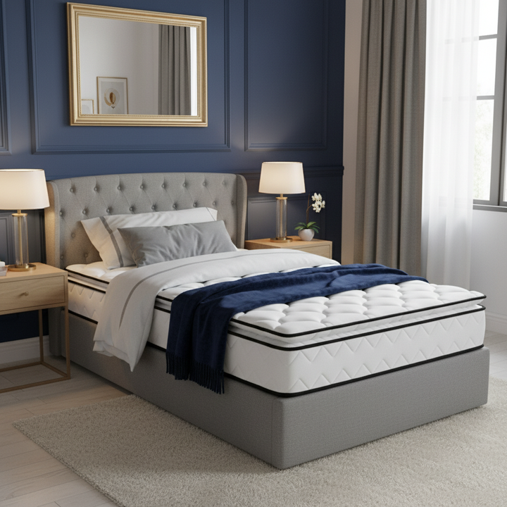 Verona - Matelas mémoire de forme avec surmatelas intégré 22 cm