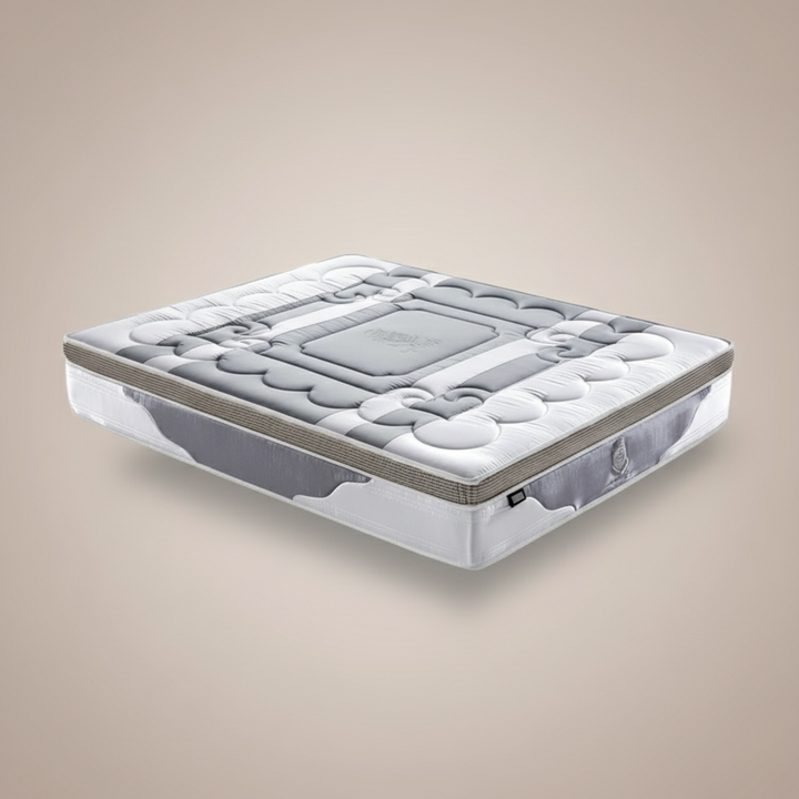 Aurus - Matelas mémoire de forme, latex et ressorts ensachés thermorégulant 32 cm