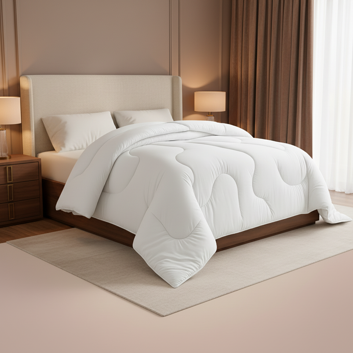 Nordik - Couette hiver très chaude microfibre ultra douce 600g/m²