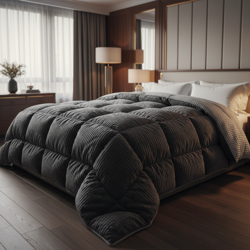 Signature - Couette réversible haut de gamme thermorégulatrice 400 g/m²