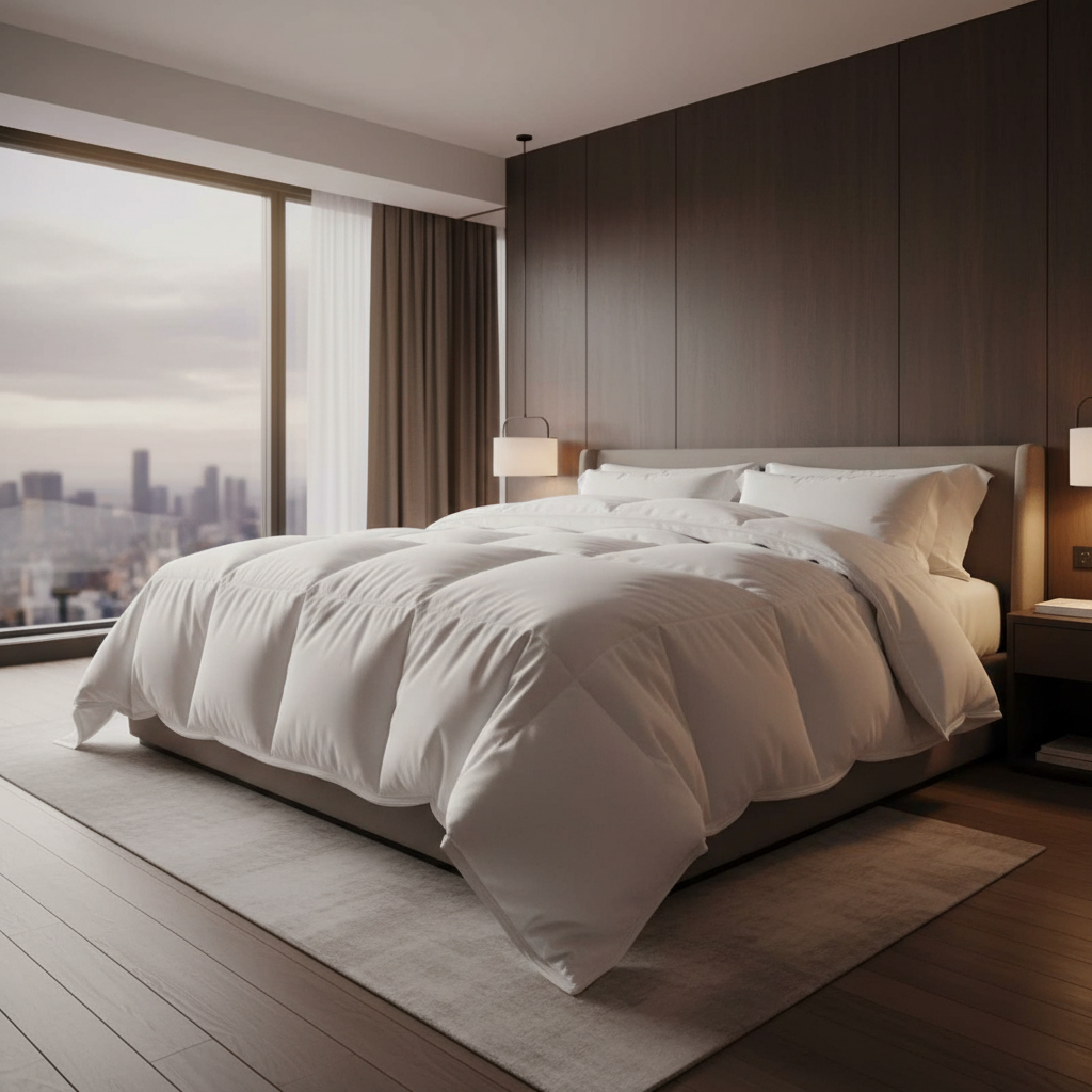 Couette Légère Luxe Plume – Printemps/Été | 100% Plumes Naturelles