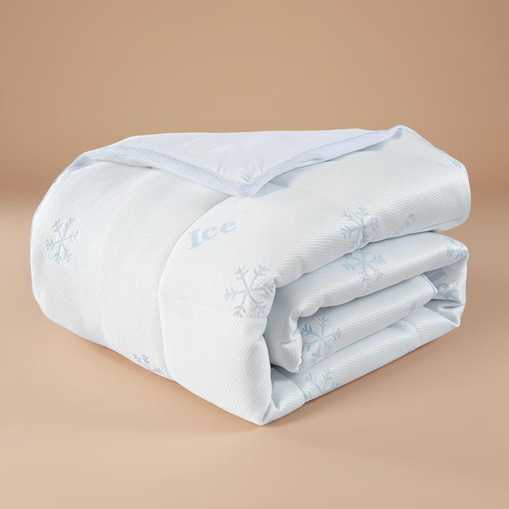 Couette Été Rafraîchissante Ice Cool – 300 g/m² | Tissu respirant & technologie Quick-Dry