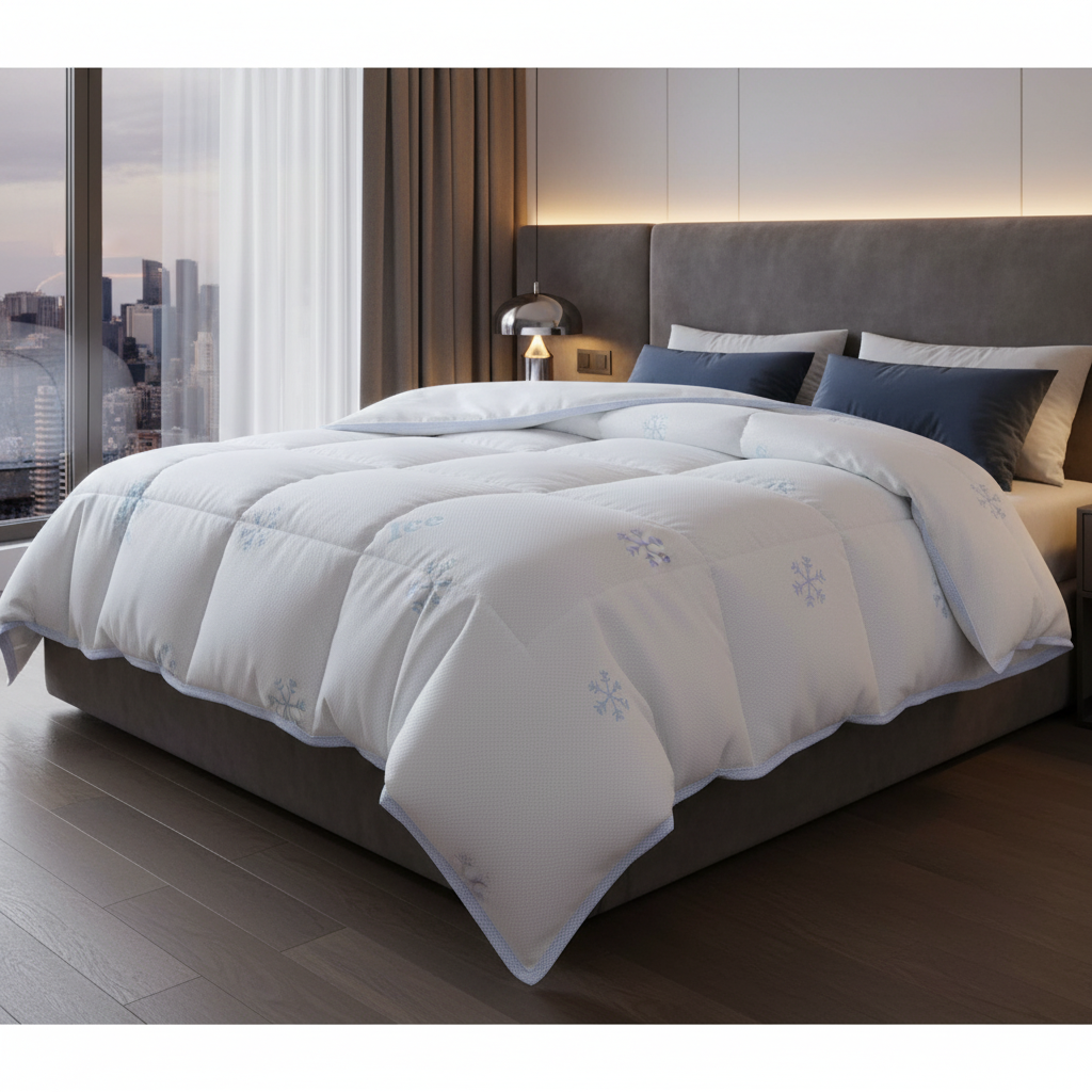 Couette Été Rafraîchissante Ice Cool – 300 g/m² | Tissu respirant & technologie Quick-Dry