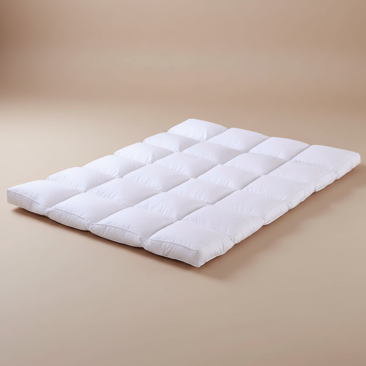 Plumes XL - Surmatelas en plumes de canard naturelles 4 cm
