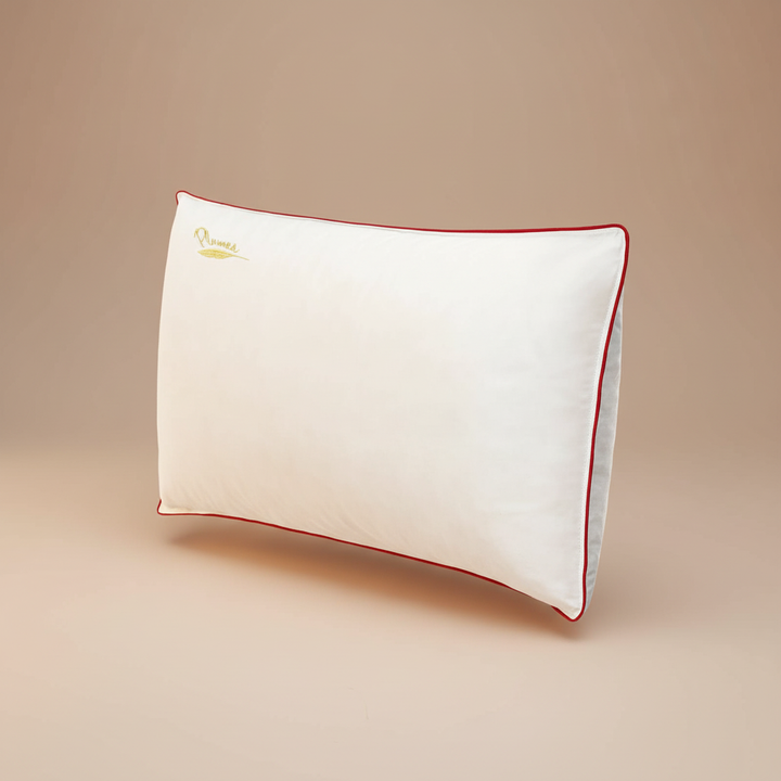 Ergonomique - Oreiller 100% Plumes de Canard au confort Naturel