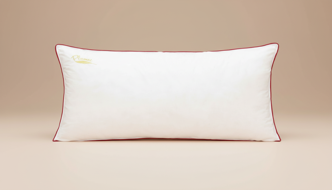 Ergonomique - Oreiller 100% Plumes de Canard au confort Naturel