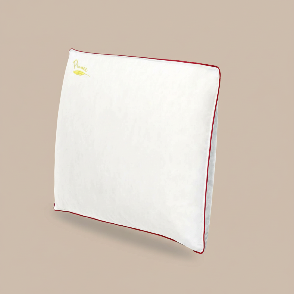 Ergonomique - Oreiller 100% Plumes de Canard au confort Naturel