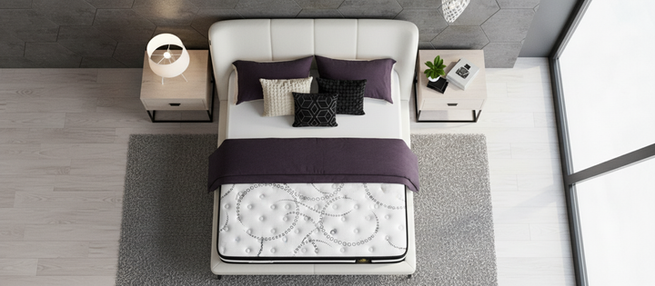 Fortis - Matelas mémoire de forme et ressorts ensachés antidouleur articulaire 30 cm